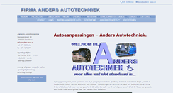 Desktop Screenshot of anders-auto.nl