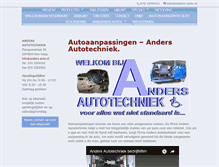 Tablet Screenshot of anders-auto.nl